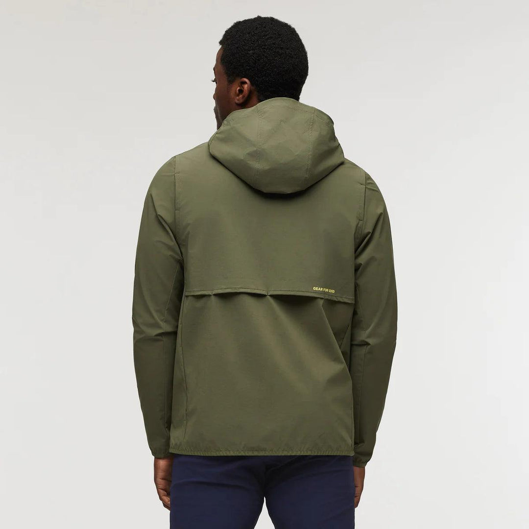 Cotopaxi - Cotopaxi Men’s Vuelta Performance Windbreaker Fatigue pic 4 - The Shoe Collective