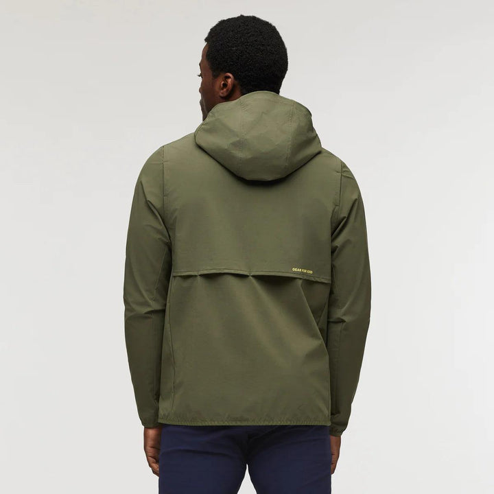Cotopaxi - Cotopaxi Men’s Vuelta Performance Windbreaker Fatigue pic 4 - The Shoe Collective