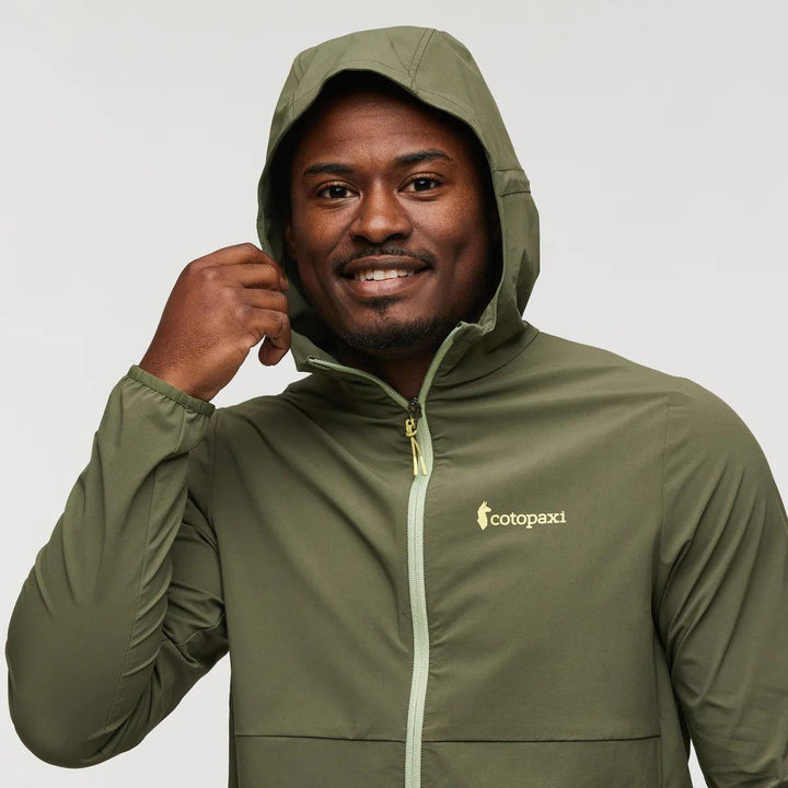 Cotopaxi - Cotopaxi Men’s Vuelta Performance Windbreaker Fatigue pic 5 - The Shoe Collective