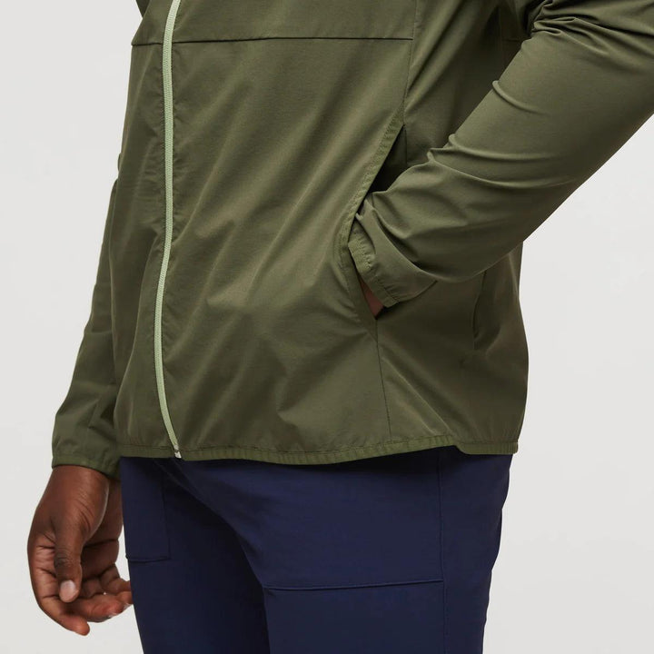 Cotopaxi - Cotopaxi Men’s Vuelta Performance Windbreaker Fatigue pic 6 - The Shoe Collective