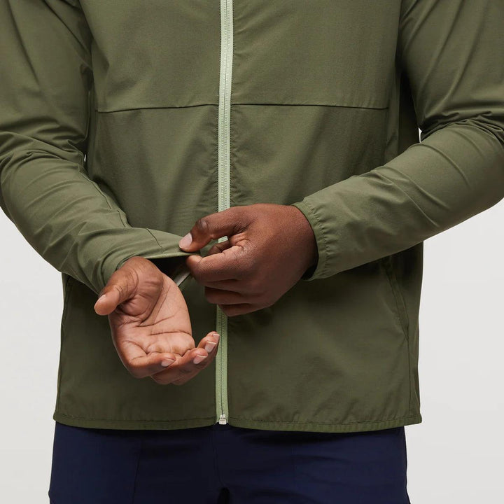 Cotopaxi - Cotopaxi Men’s Vuelta Performance Windbreaker Fatigue pic 7 - The Shoe Collective