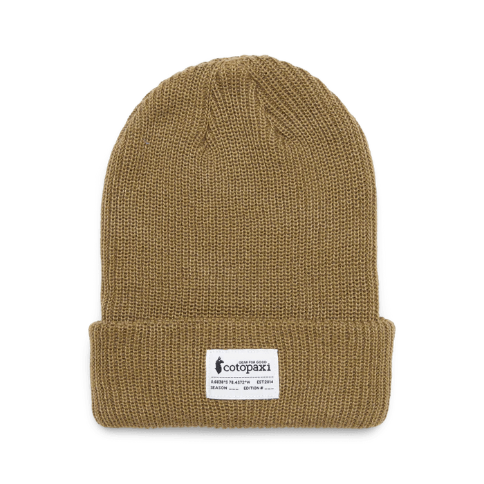 Cotopaxi - Cotopaxi Wharf Beanie Live Oak pic 1 - The Shoe Collective