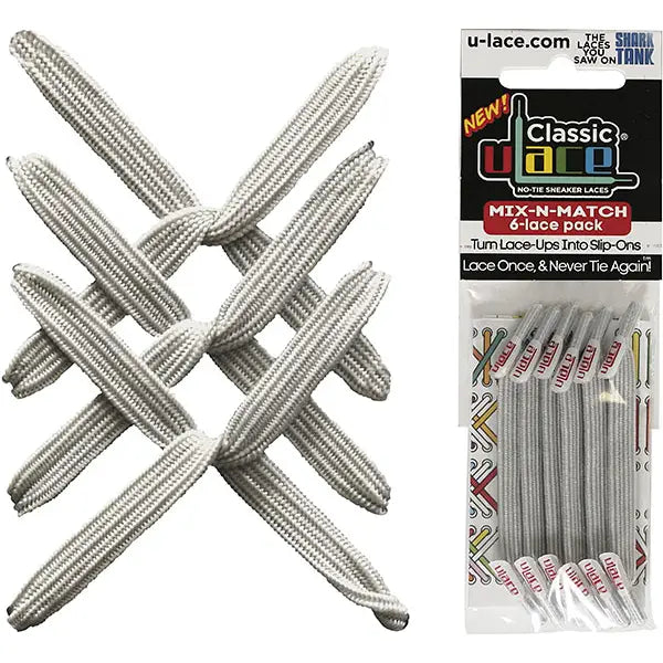 ULace Kiddos Metallic Silver
