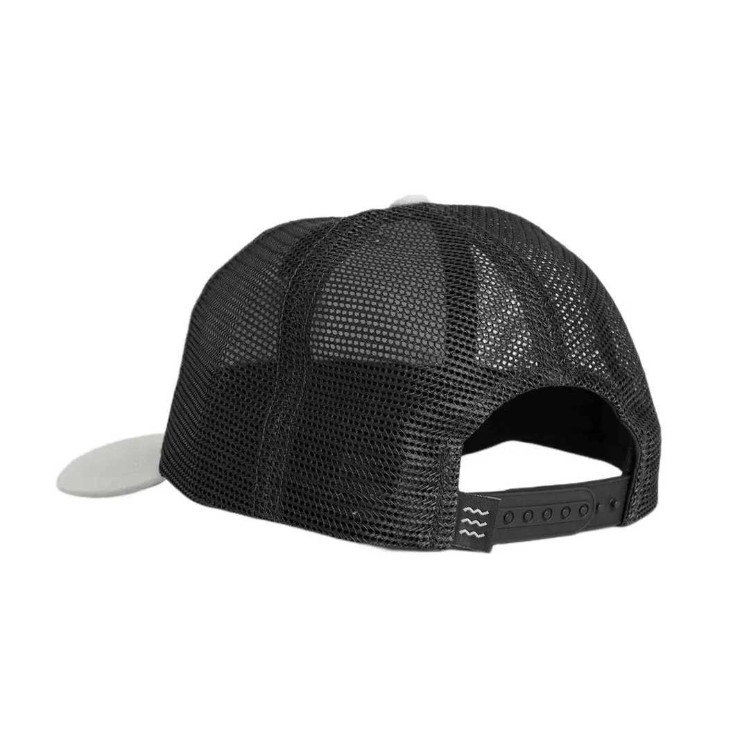 Free Fly - Free Fly Men's Low Pro Badge Trucker Hat Harbor Grey pic 2 - The Shoe Collective