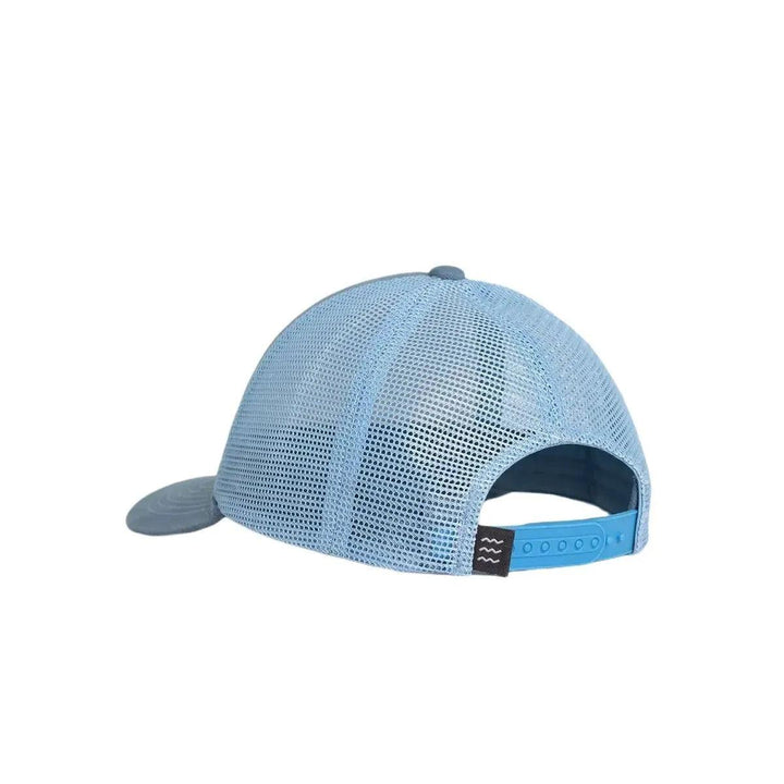 Free Fly - Free Fly Women’s Coral Trucker Hat Blue Fog pic 2 - The Shoe Collective