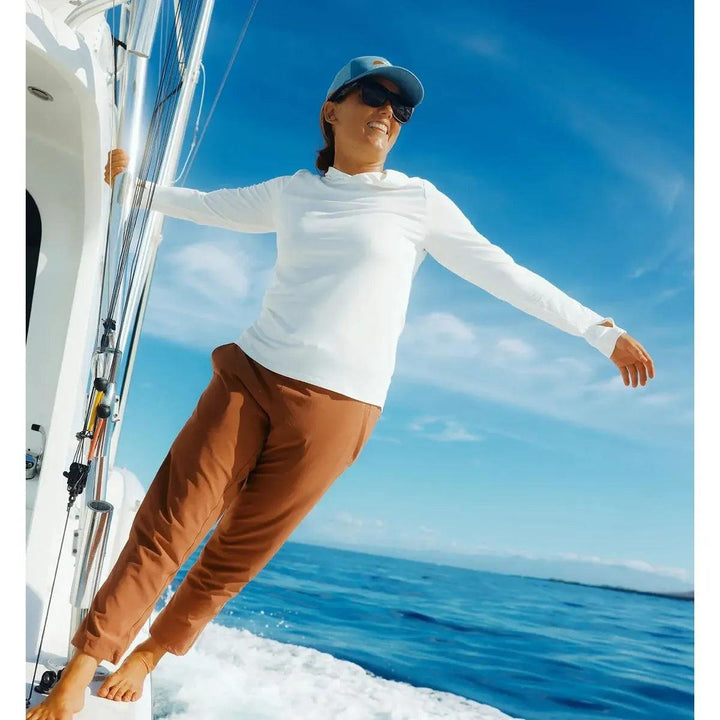 Free Fly - Free Fly Women’s Coral Trucker Hat Blue Fog pic 4 - The Shoe Collective