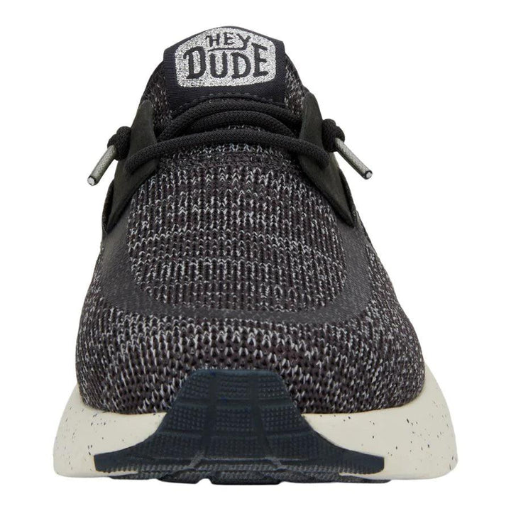 Hey Dude - Hey Dude Women’s Sirocco Speckle Shoe Charcoal Charcoal pic 4 - The Shoe Collective