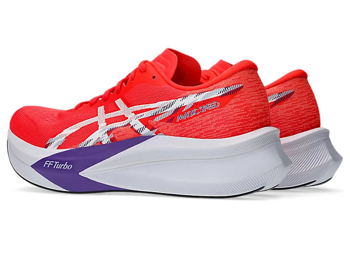 ASICS Men’s Magic Speed 4 Flash Red / White 2