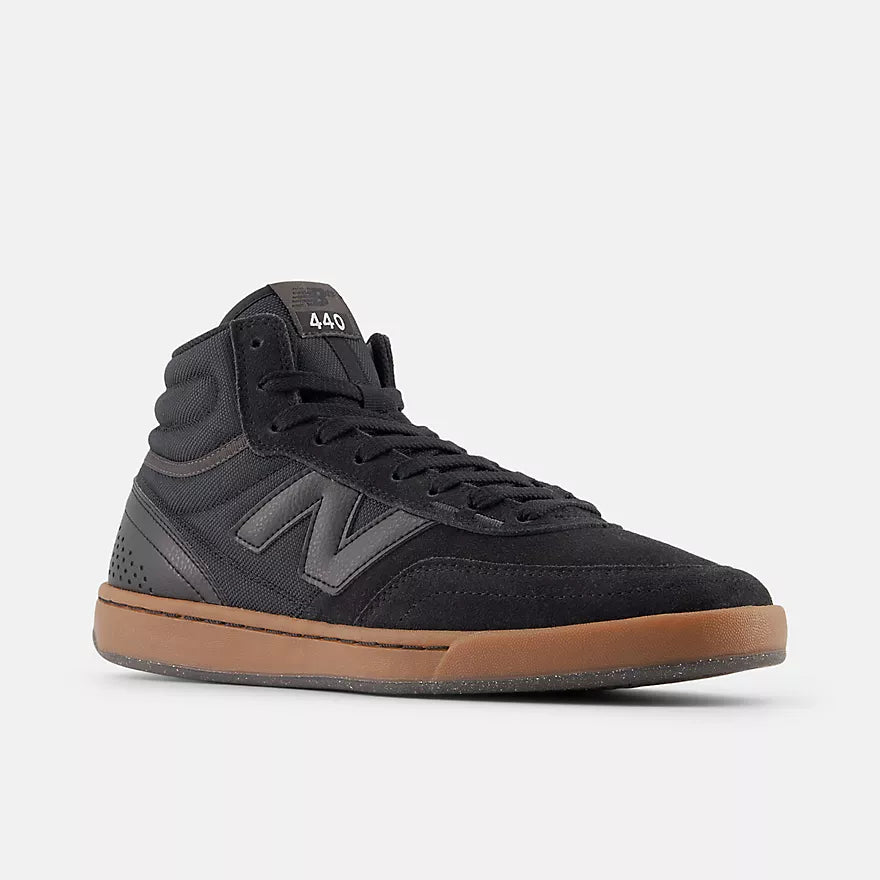 New Balance Numeric Mens 440 High V2 Shoes Black/Brown 4