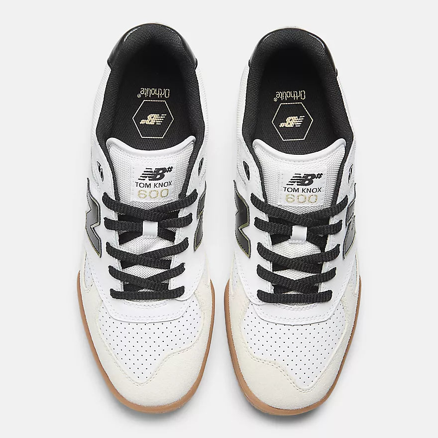 New Balance Numeric Tom Knox 600 White / Black pic 3 - The Shoe Collective