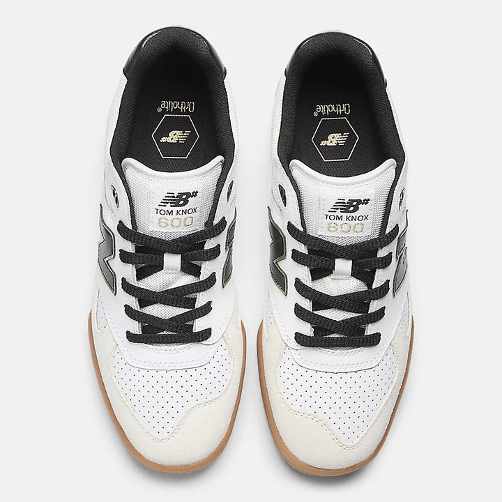 New Balance Numeric Tom Knox 600 White / Black pic 3 - The Shoe Collective