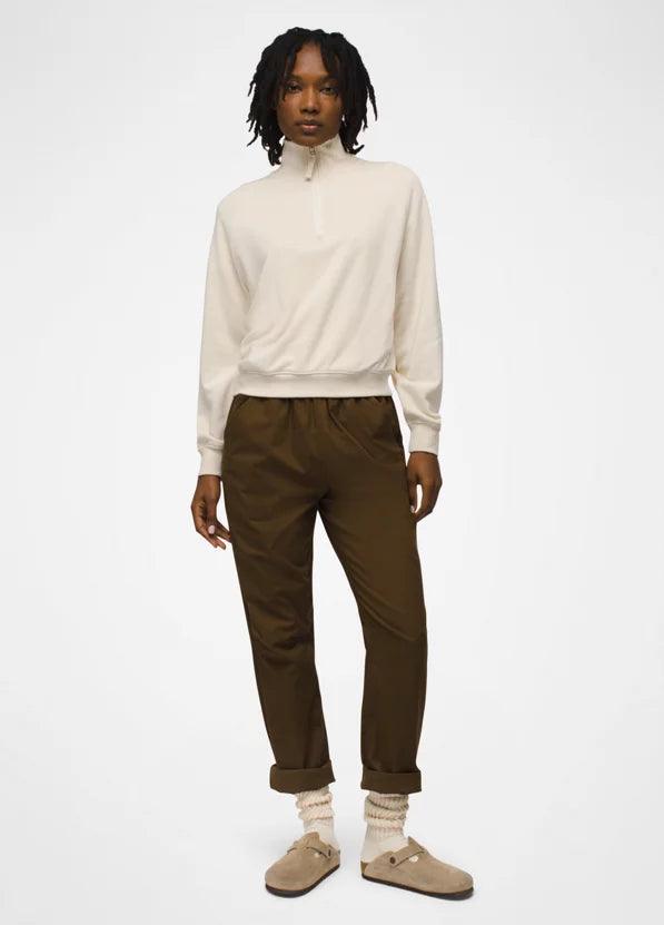 prAna - Prana Women's Cozy Up Pullover Canvas Heather pic 4 - The Shoe Collective