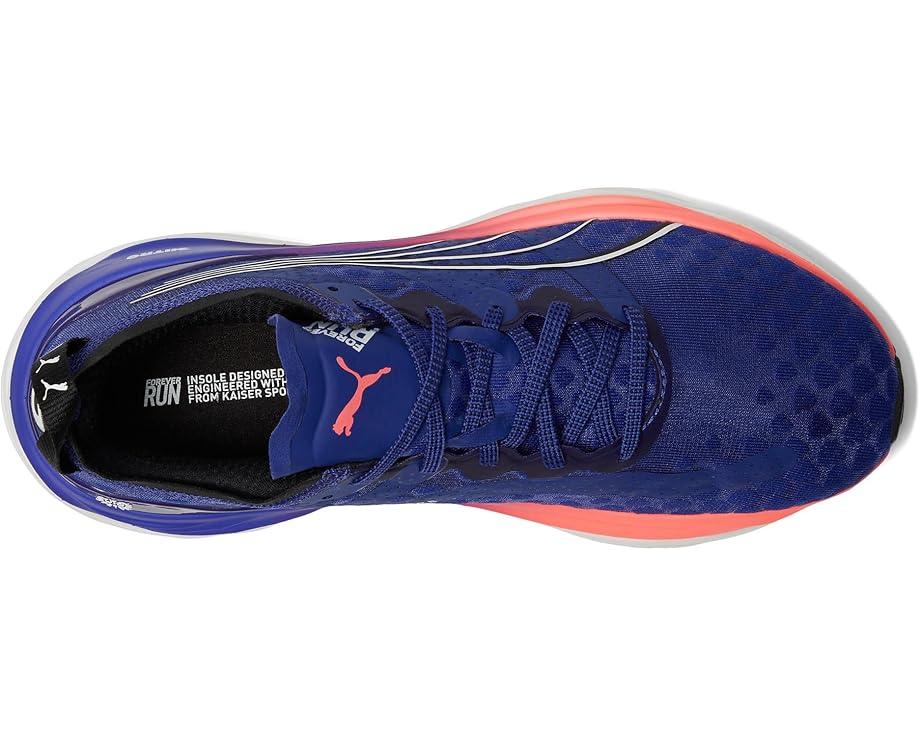 Puma - Puma Women’s ForeverRun Nitro Running Shoes Lapis Lazuli/Sunset Glow pic 3 - The Shoe Collective