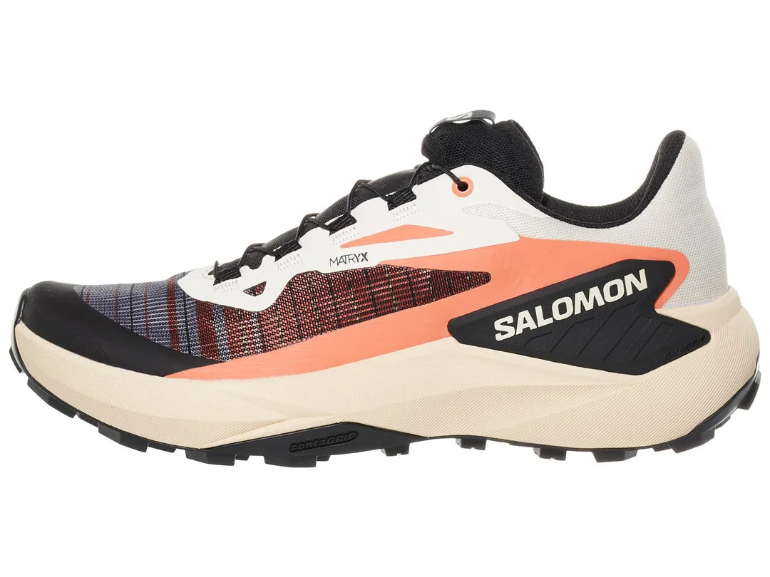 Salomon Women's Genesis Trail Shoe Fusion Coral / Tender Peach / Black
