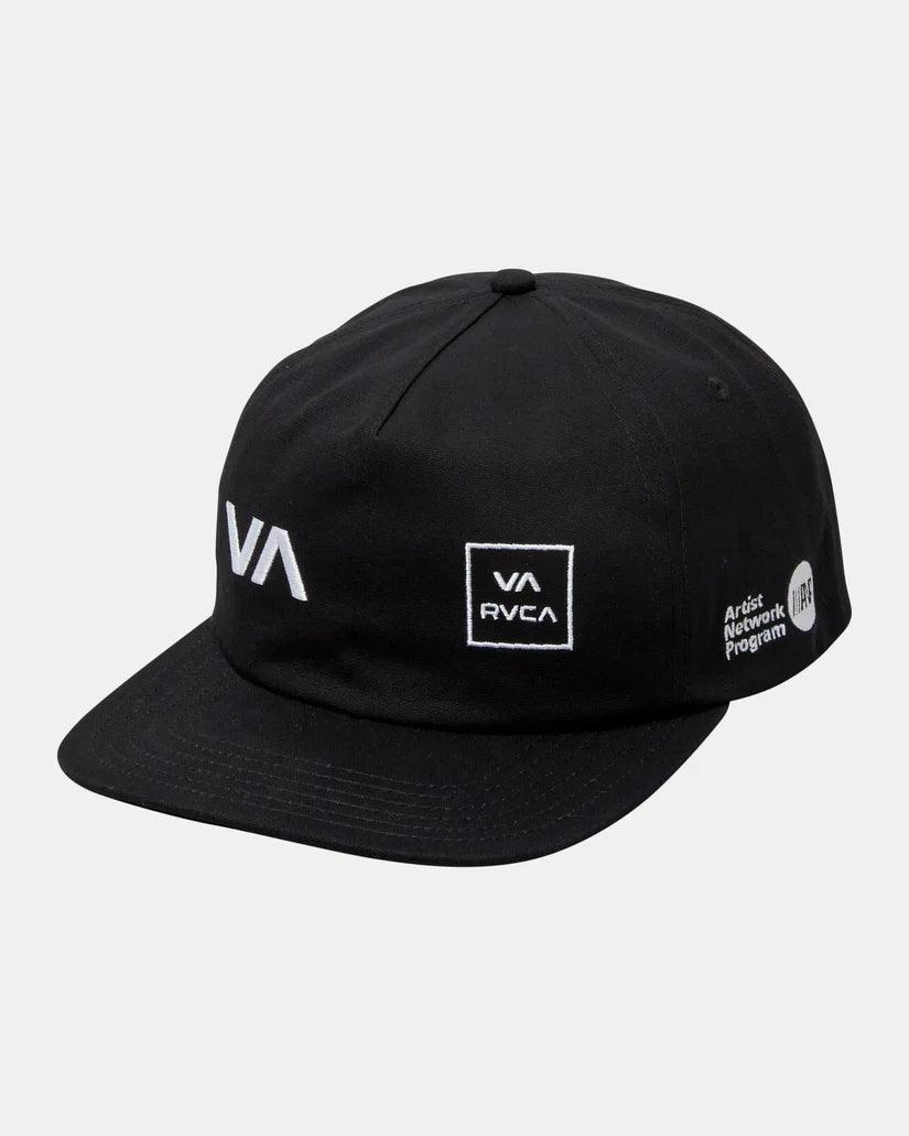 RVCA - RVCA Men’s Multi Stamp Snapback Black pic 1 - The Shoe Collective
