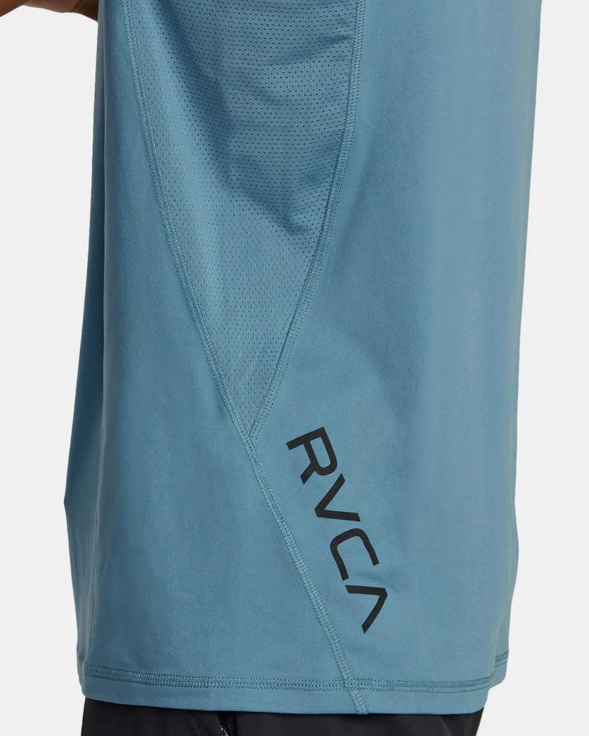 RVCA - RVCA Men's Sport Vent Polo Shirt Glacier pic 5 - The Shoe Collective