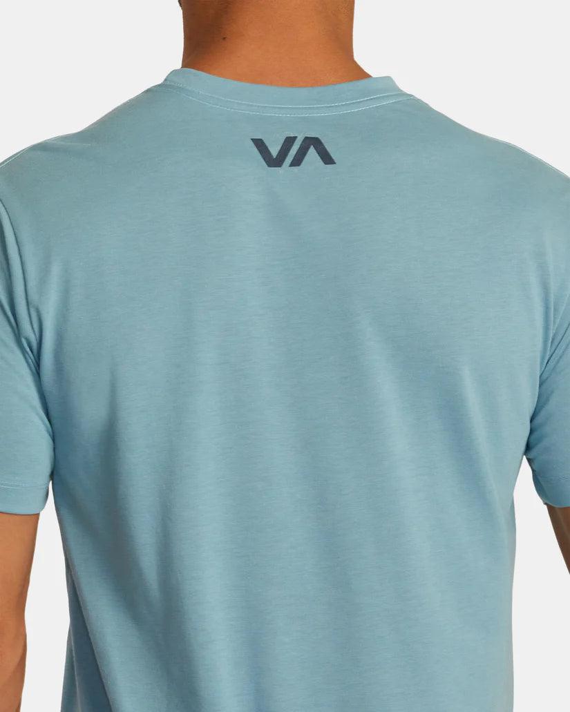 RVCA - RVCA Men's VA Blur Short Sleeve Tee Haze pic 6 - The Shoe Collective