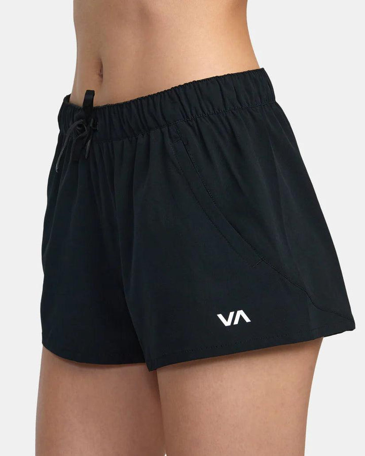 RVCA - RVCA Women’s Essential Low Rise Yogger Short Black pic 7 - The Shoe Collective