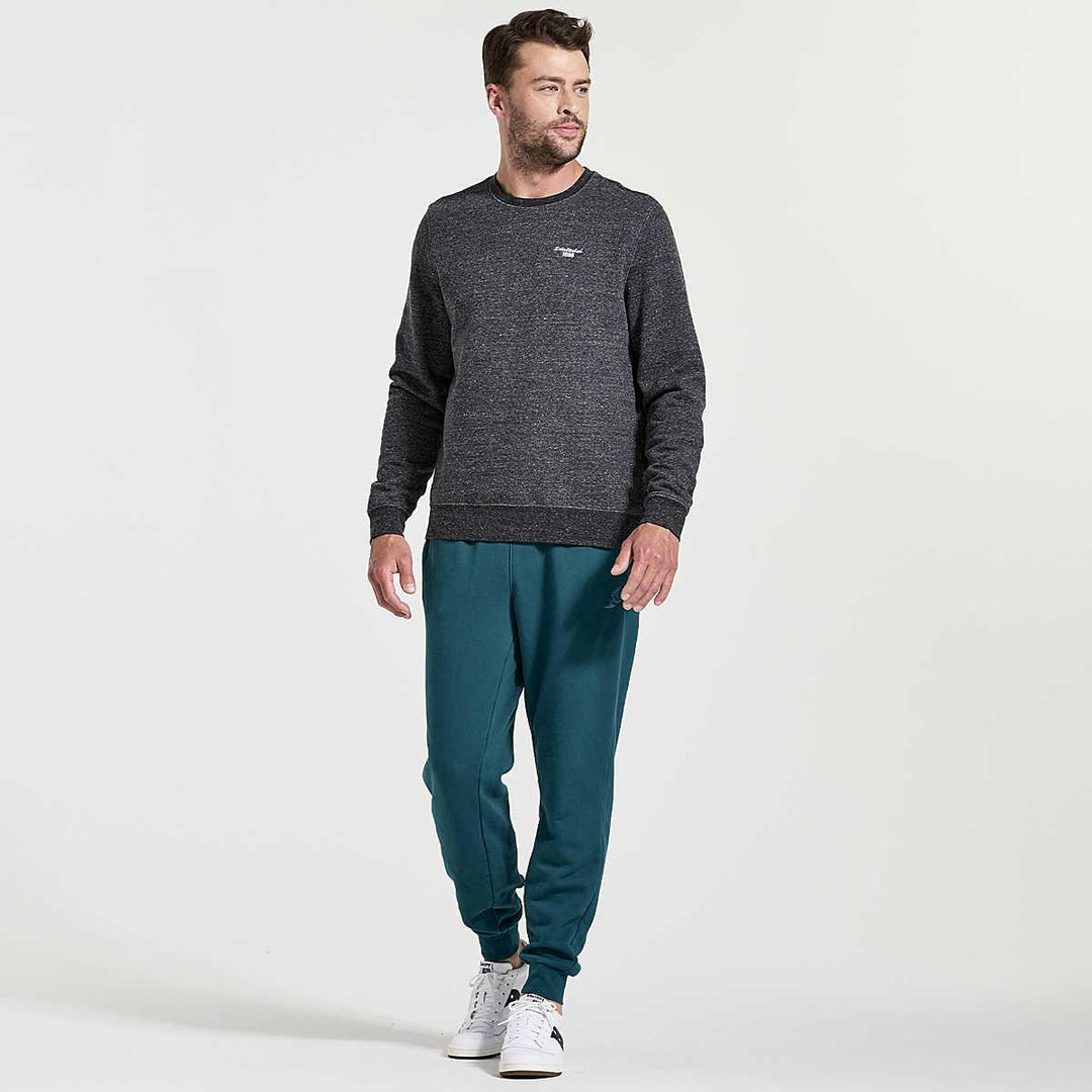 Saucony - Men's Rested Sweatpant Lagoon Graphic pic 3 - The Shoe Collective