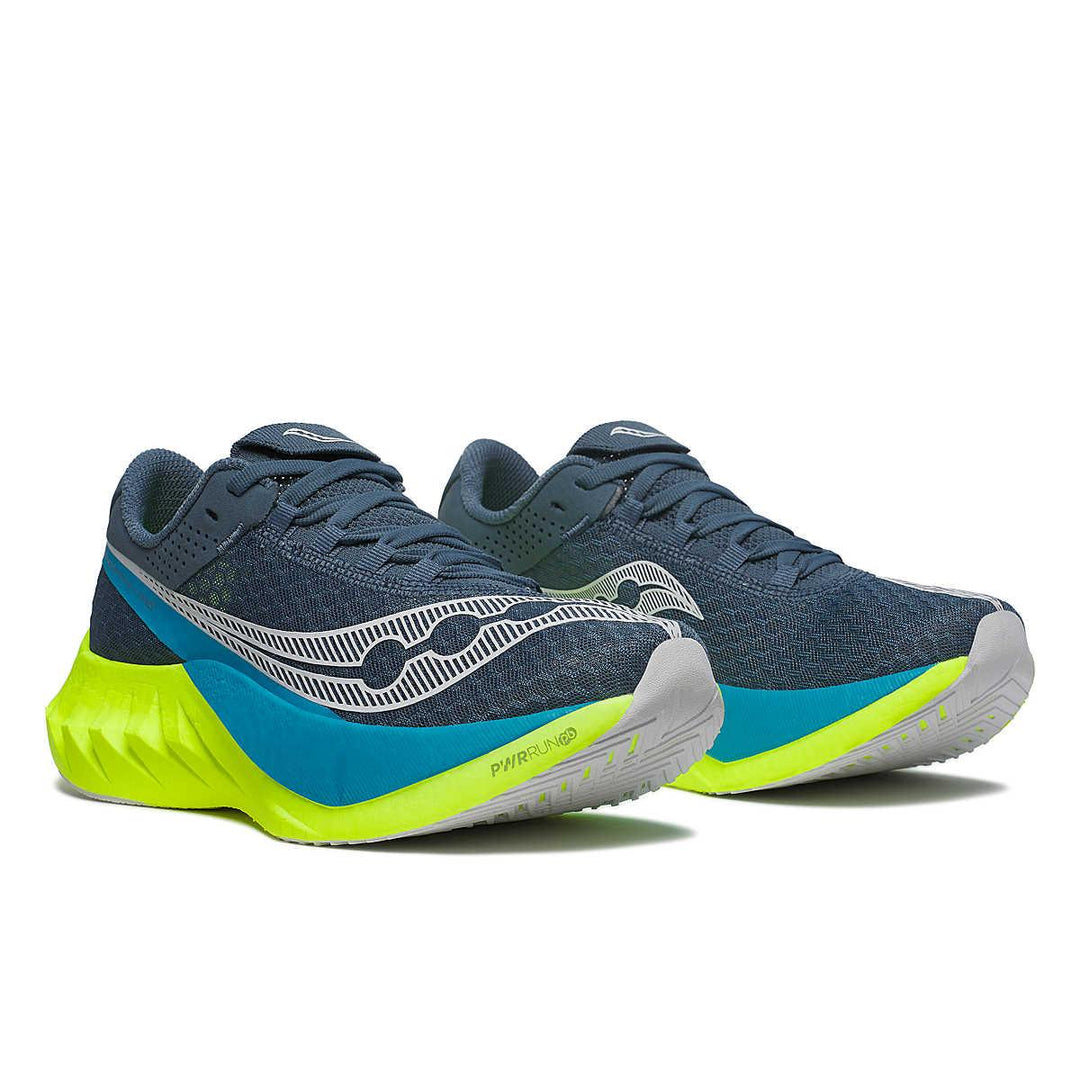 Saucony - Saucony Endorphin Pro 4 Women’s Running Shoes Mirage/Citron pic 2 - The Shoe Collective