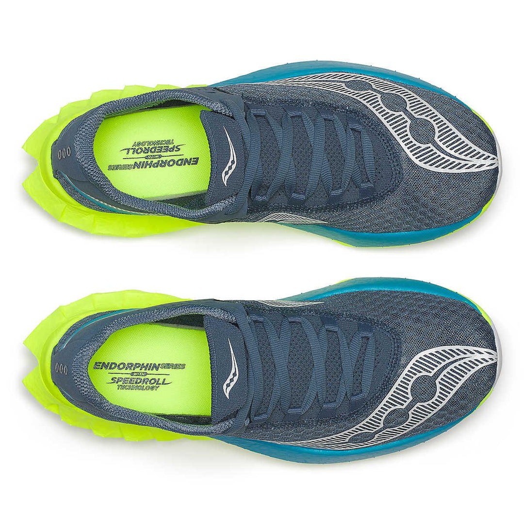 Saucony - Saucony Endorphin Pro 4 Women’s Running Shoes Mirage/Citron pic 5 - The Shoe Collective