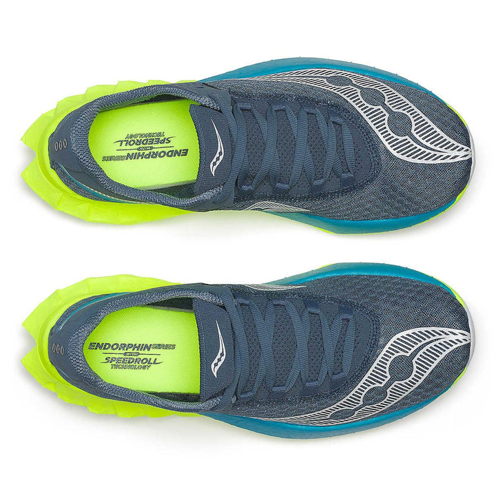 Saucony - Saucony Endorphin Pro 4 Women’s Running Shoes Mirage/Citron pic 5 - The Shoe Collective