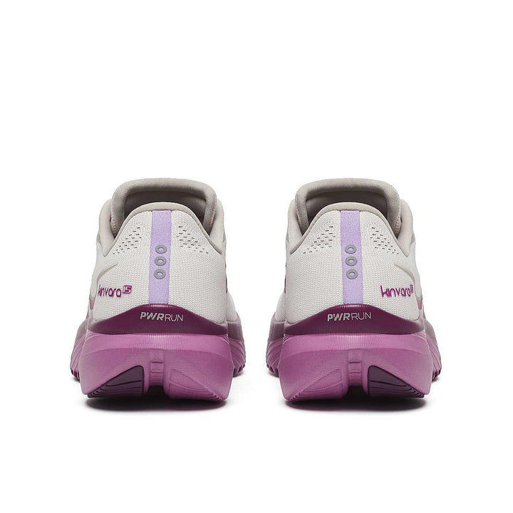 Saucony - Saucony Women's Kinvara 15 Running Shoe Moon/Viola pic 4 - The Shoe Collective