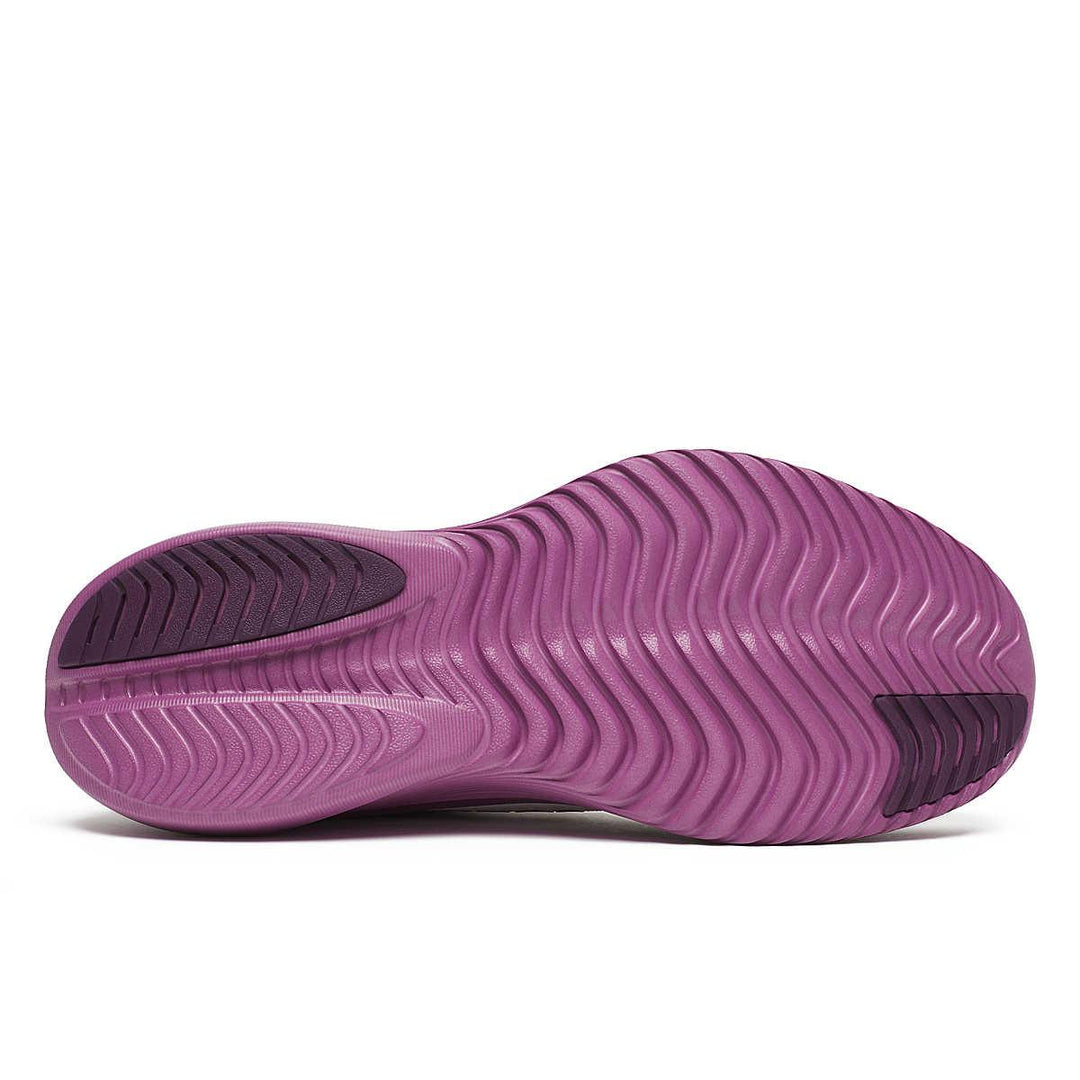Saucony - Saucony Women's Kinvara 15 Running Shoe Moon/Viola pic 6 - The Shoe Collective