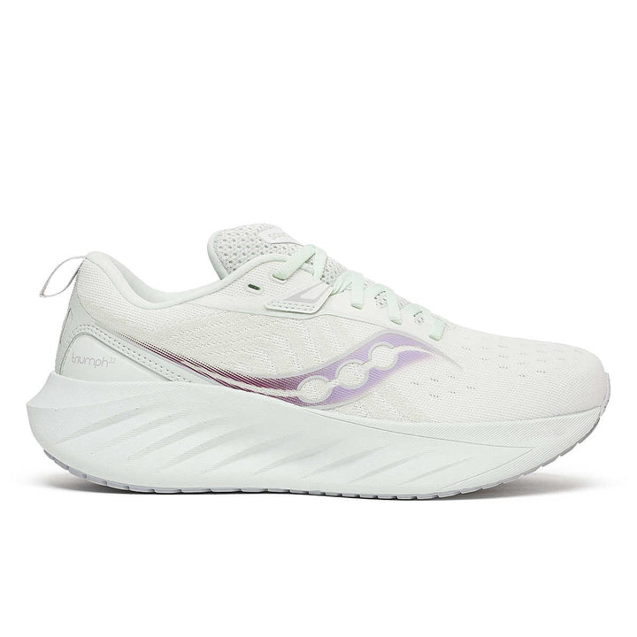 Saucony - Saucony Women's Triumph 22 Running Shoe White/Foam White/Foam pic 1 - The Shoe Collective