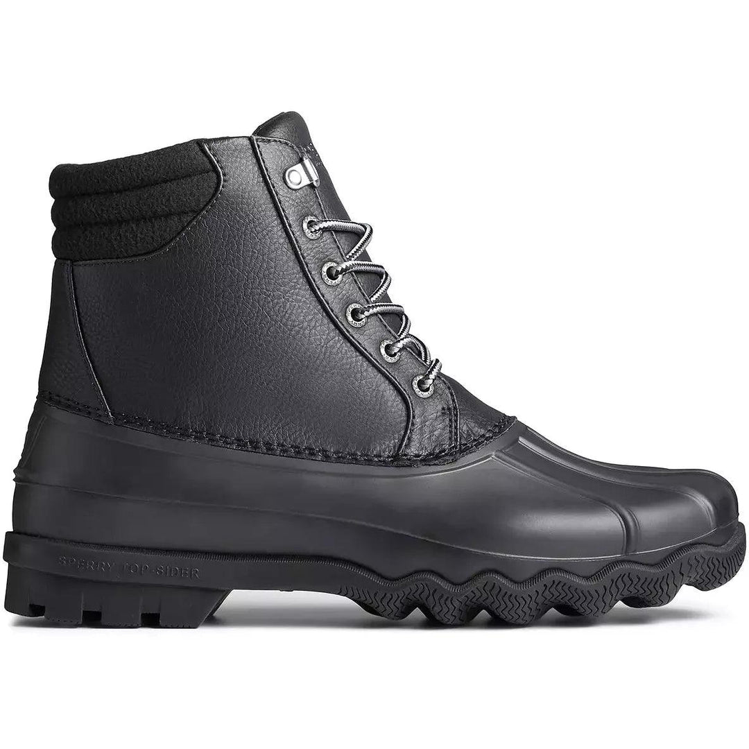 Sperry - Sperry Men's Avenue Duck Synth Boot Black pic 2 - The Shoe Collective