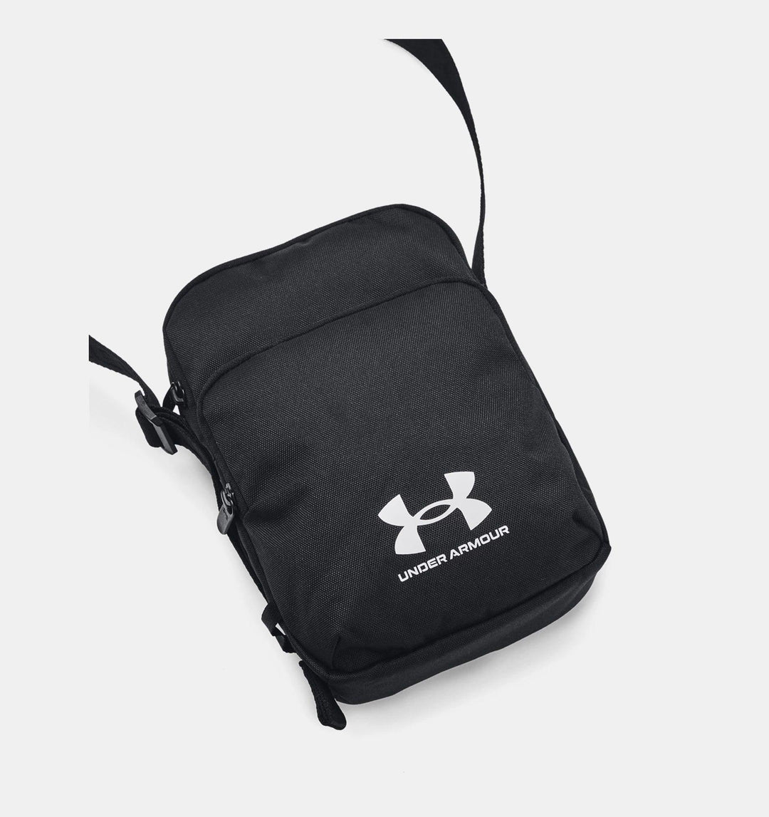 Under Armour - UA Women's Loudon Lite Crossbody Black/White pic 1 - The Shoe Collective