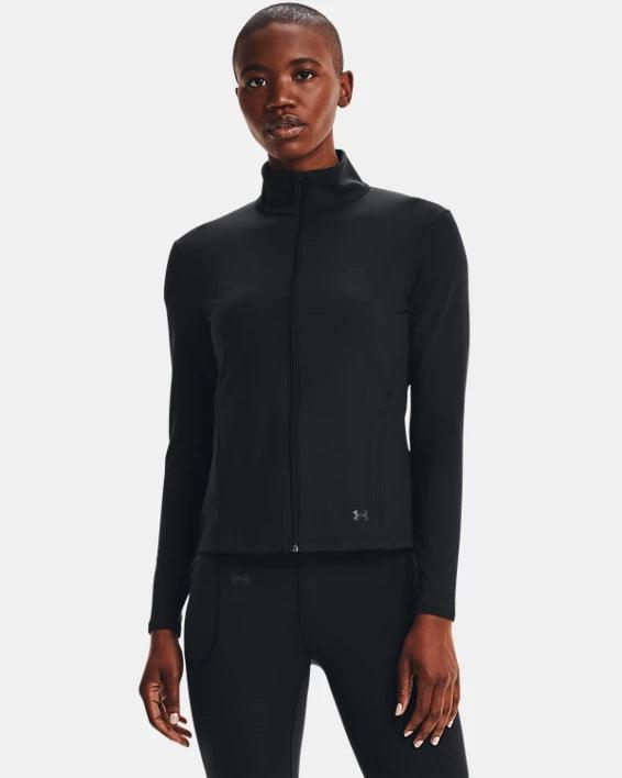 Under Armour - UA Women’s Motion Jacket Black/Jet Gray pic 1 - The Shoe Collective
