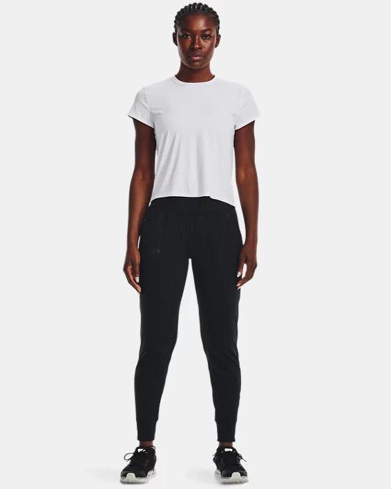 Under Armour - UA Women’s Motion Joggers Black/Jet Gray pic 5 - The Shoe Collective