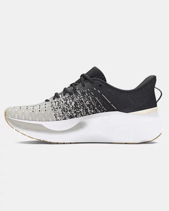 Under Armour - Under Armour Women’s Infinite Elite Running Shoes Grey/Black pic 2 - The Shoe Collective