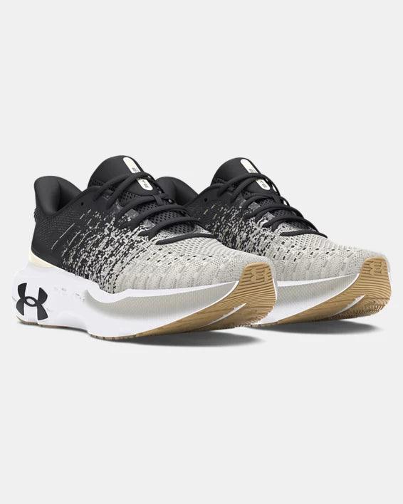 Under Armour - Under Armour Women’s Infinite Elite Running Shoes Grey/Black pic 4 - The Shoe Collective