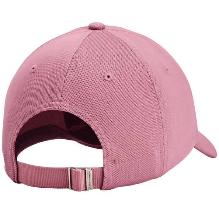 Under Armour - Women’s Blitzing Adjustable Cap Pink Elixir/White pic 2 - The Shoe Collective
