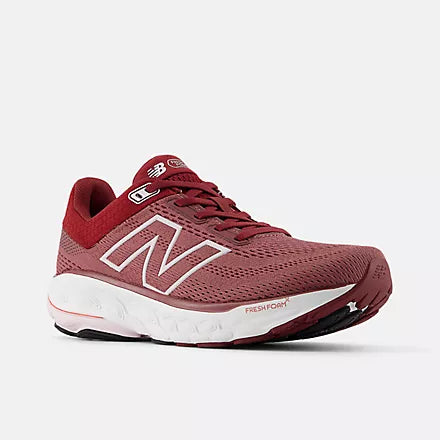 New Balance Women’s Fresh Foam X 860v14 Running Shoes- Washed Burgundy/Pink Granite 1