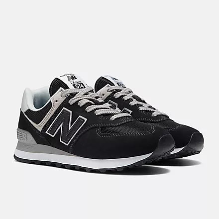 New Balance Women's 574 Core Black/White4