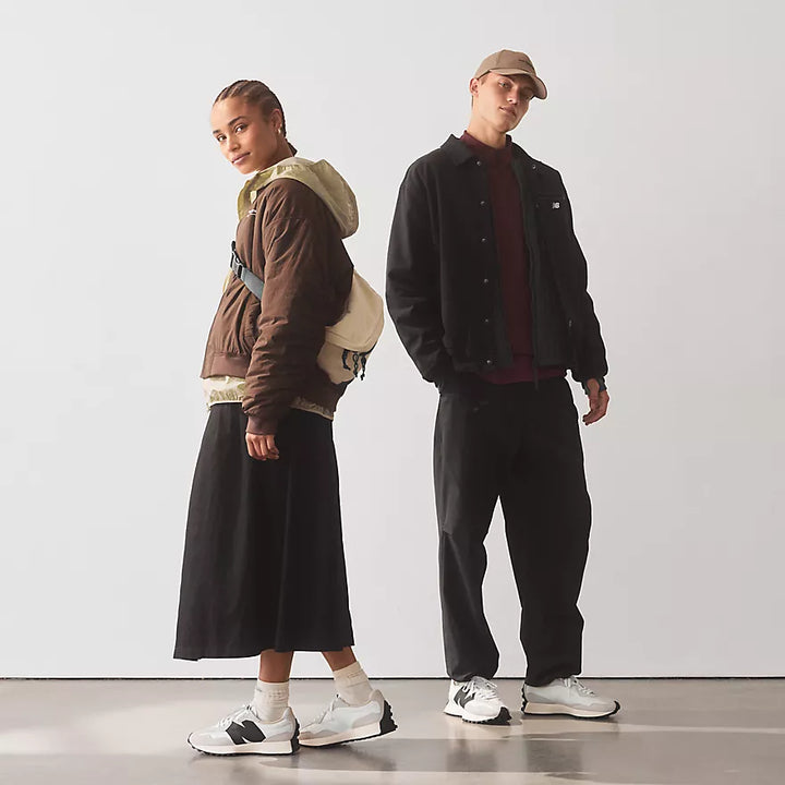 New Balance Numeric Women's 327 Sea Salt White|Black 6