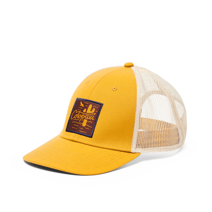 Cotopaxi - Cotopaxi Hello Cactus Trucker Hat Amber pic 1 - The Shoe Collective