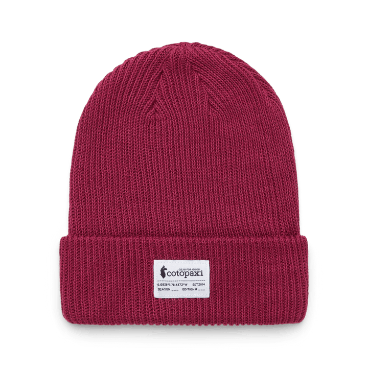 Cotopaxi - Cotopaxi Wharf Beanie Indigo pic 3 - The Shoe Collective