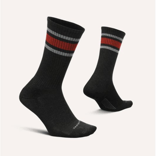Mens Rugby Stripe Cushion Crew - The Shoe CollectiveFeetures