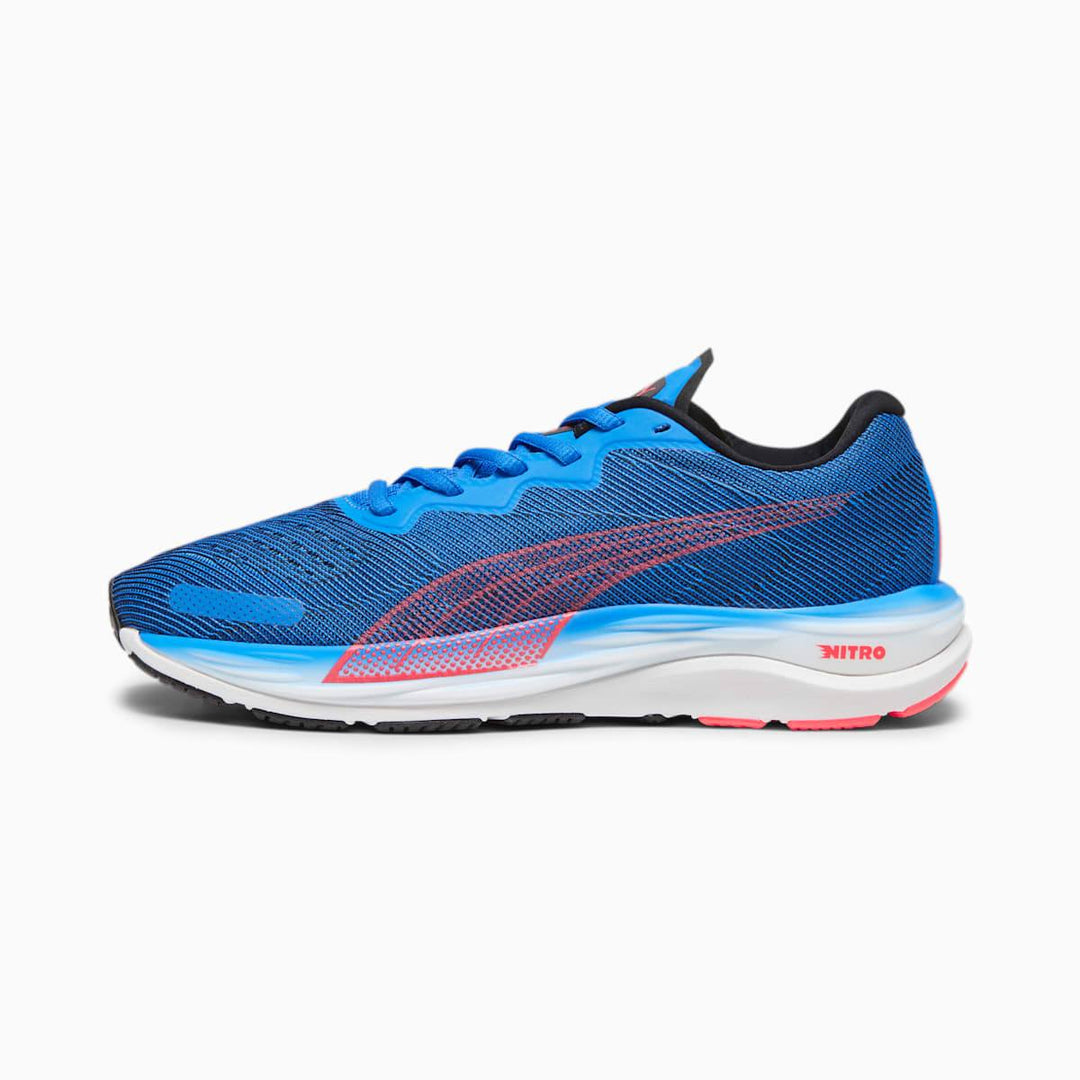 Puma - Puma Men's Velocity Nitro 2 Running Shoes Ultra Blue/Fire Orchid pic 1 - The Shoe Collective