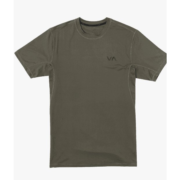 RVCA - Mens Sport Vent Short Sleeve Mauve pic 3 - The Shoe Collective
