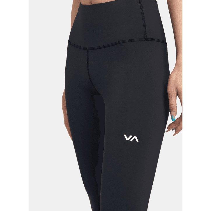 RVCA - RVCA Women’s Essential Legging FINAL SALE Black pic 3 - The Shoe Collective