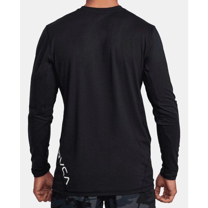 RVCA - Sport Vent Long Sleeve Black pic 2 - The Shoe Collective
