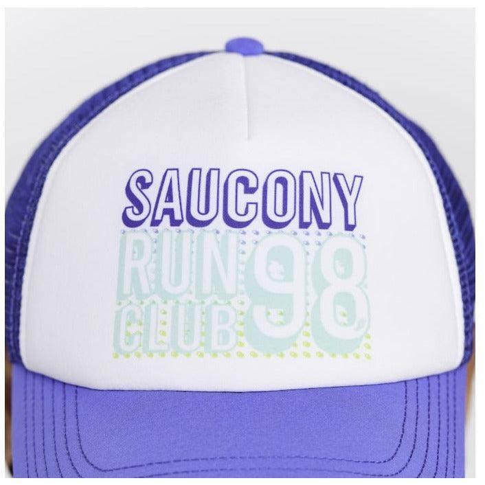 Saucony - Saucony Foamie Trucker Hat Blueraz pic 1 - The Shoe Collective