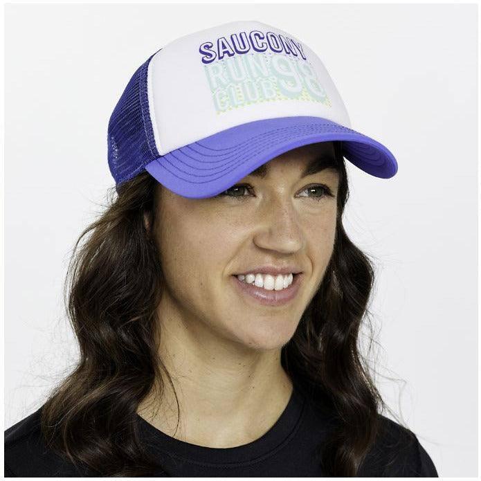 Saucony - Saucony Foamie Trucker Hat Blueraz pic 2 - The Shoe Collective