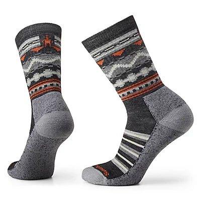 Smartwool - Everyday Hudson Trail Light Cushion Crew Socks Charcoal pic 1 - The Shoe Collective