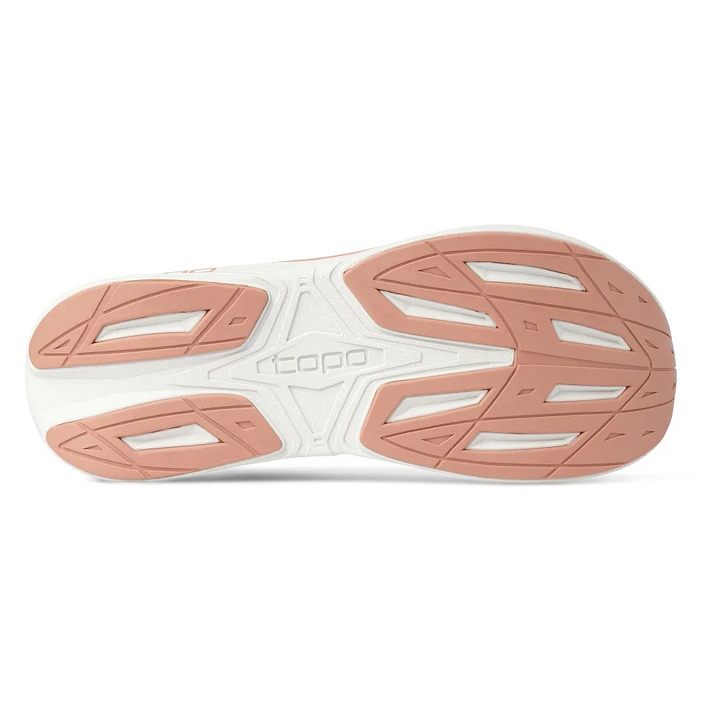 Topo Athletic Womens Phantom 4 Running Shoe- Clay/Rose 3